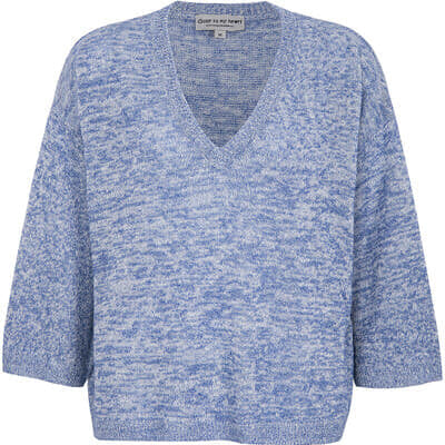 Lima Sweater Tilbud L,XL Blue